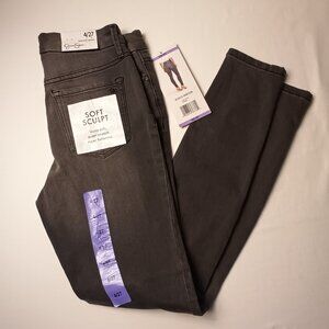 NWT Jessica Simpson Jeans Size 4/27 High Rise Skinny Gray Color